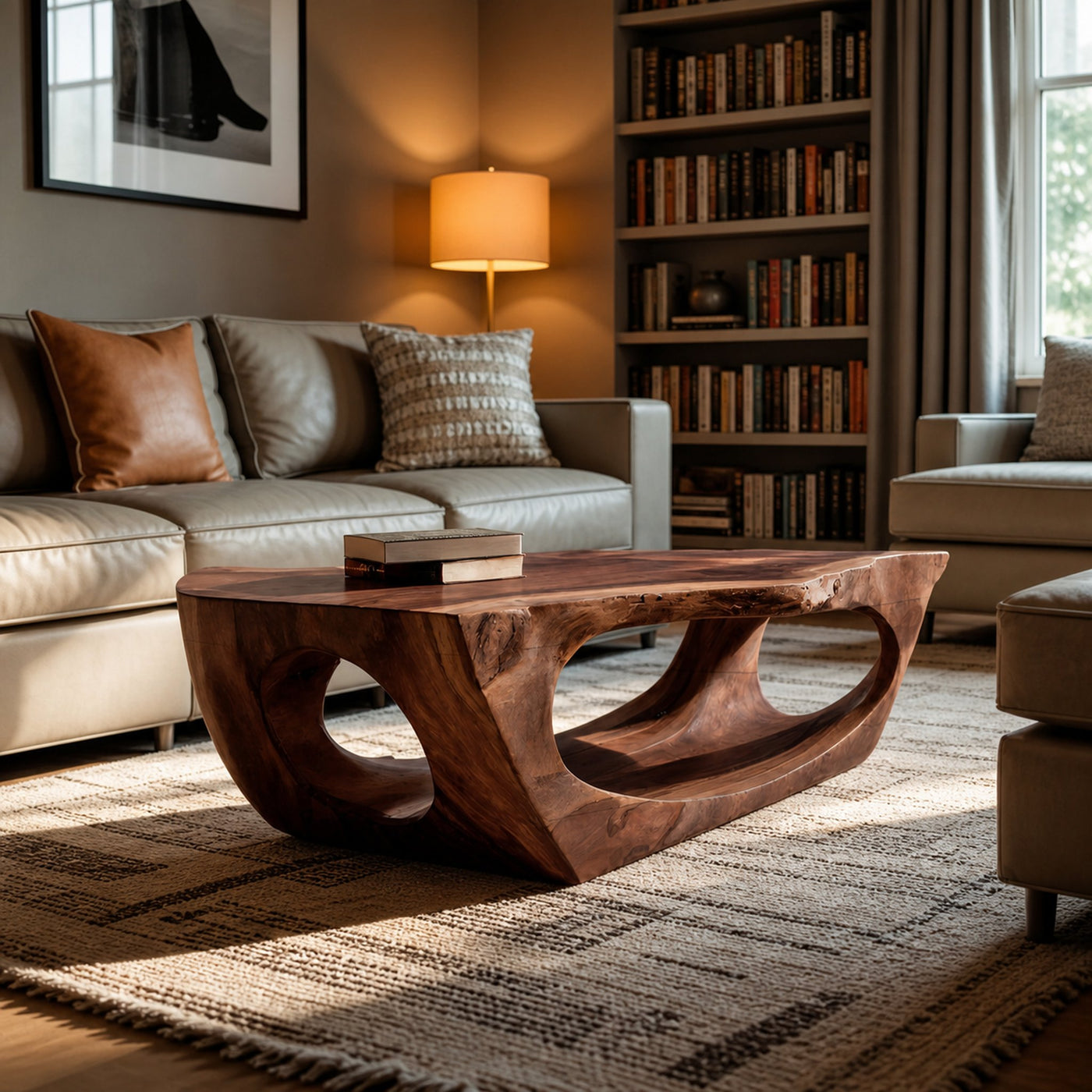 Contemporary Sculpture Coffee Table For Modern Home - product view 7