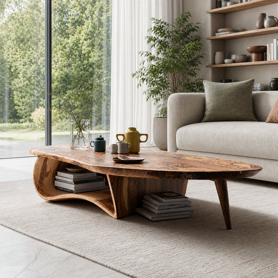 Farmhouse Coffee Table For Rustic Living Room Decor