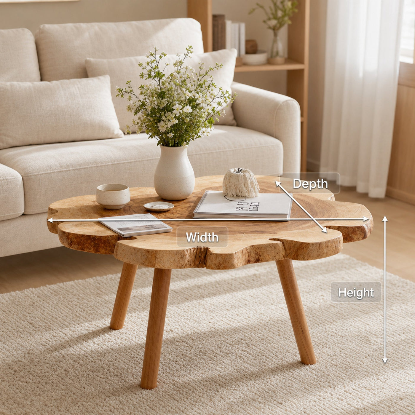 Farmhouse Wood Table For Furniture Decor Ideas - product view 8
