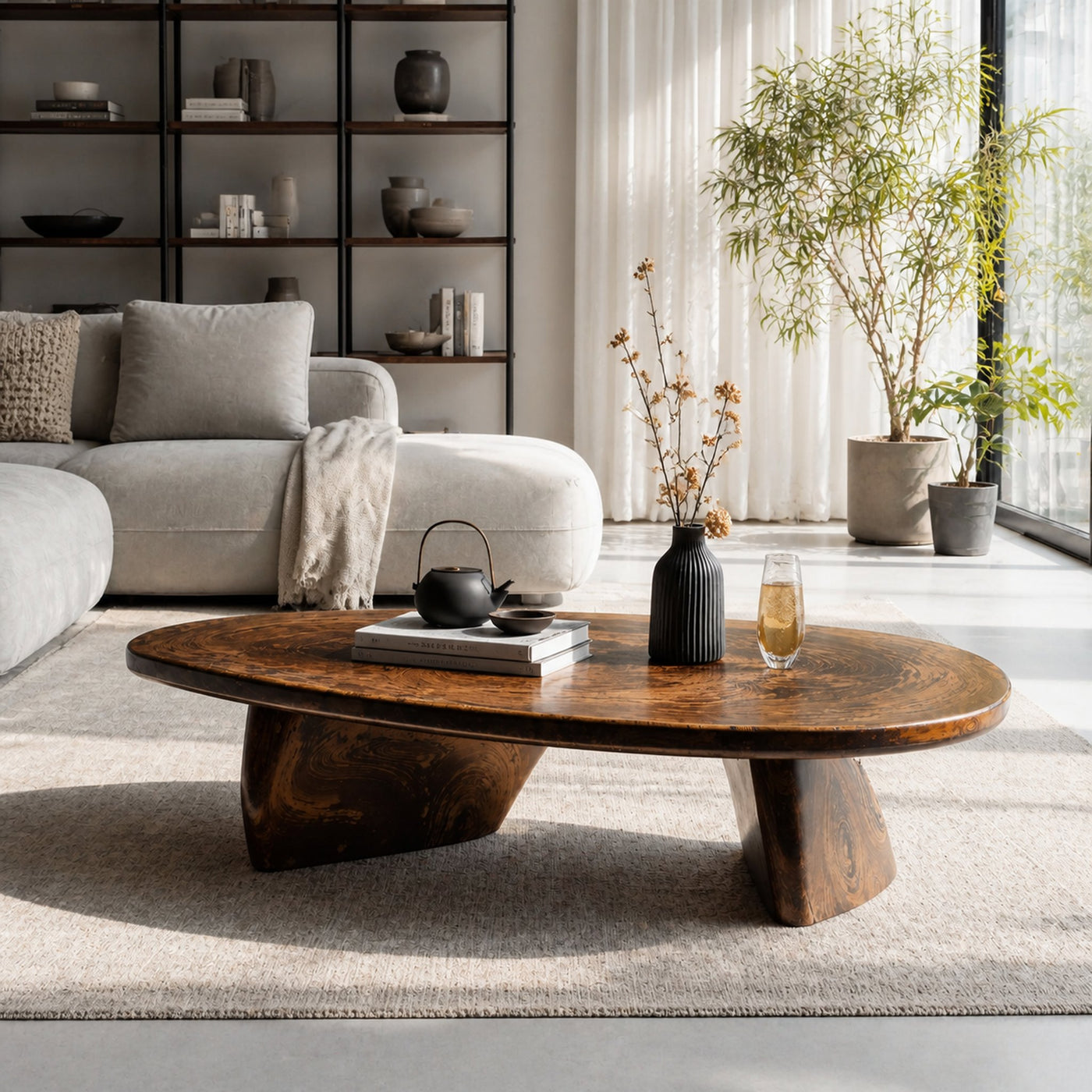 Handcrafted Coffee Table For Classic Home Decor