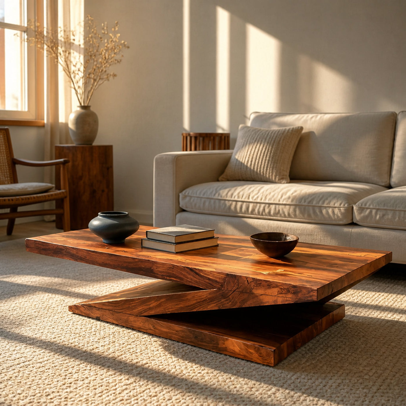 Handcrafted Coffee Table For Cozy Living Room Spaces - product view 6