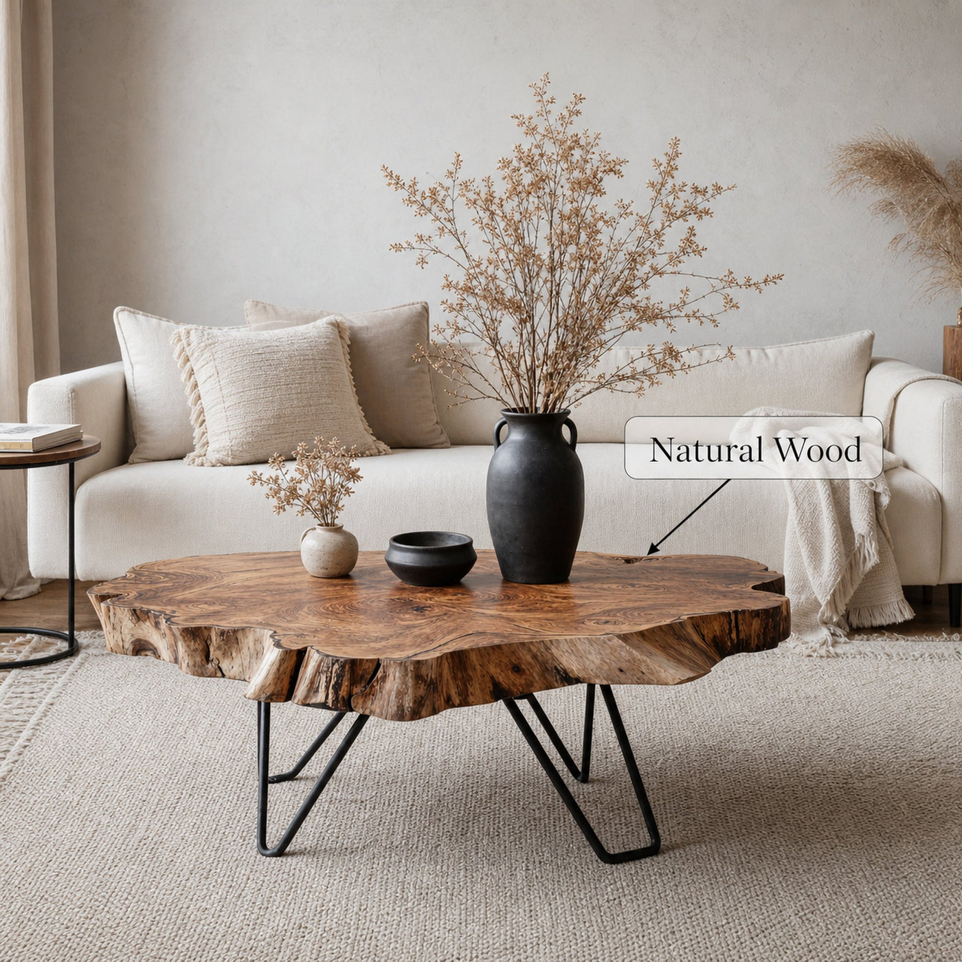 Handcrafted Coffee Table For Unique Living Room - product view 6