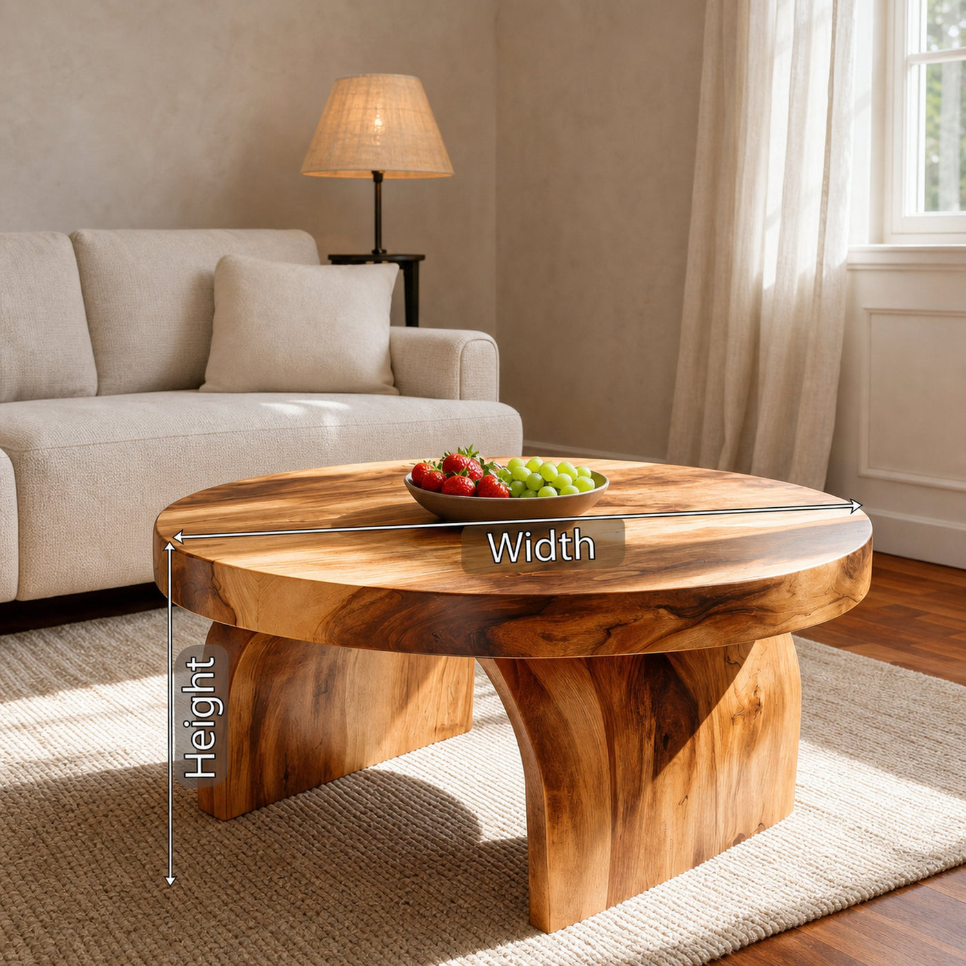 Handcrafted Solid Wood Coffee Table For Living Roomdecor And Home Decor - product view 6