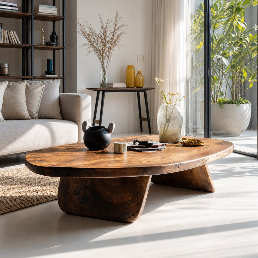 Handcrafted Solid Wood Table For Everyday Use