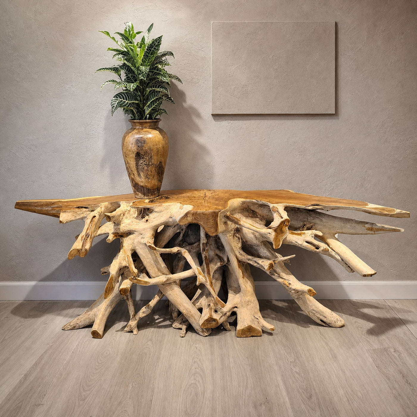 Handmade Teak Root Coffee Table