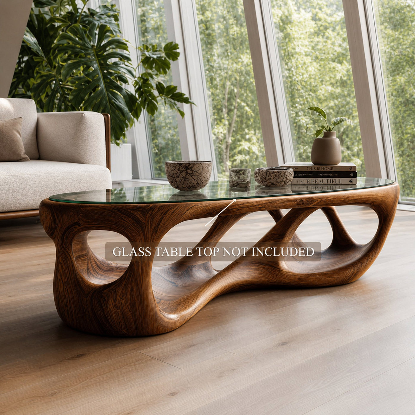 Mid Century Artistic Center Table Living Room - product view 6