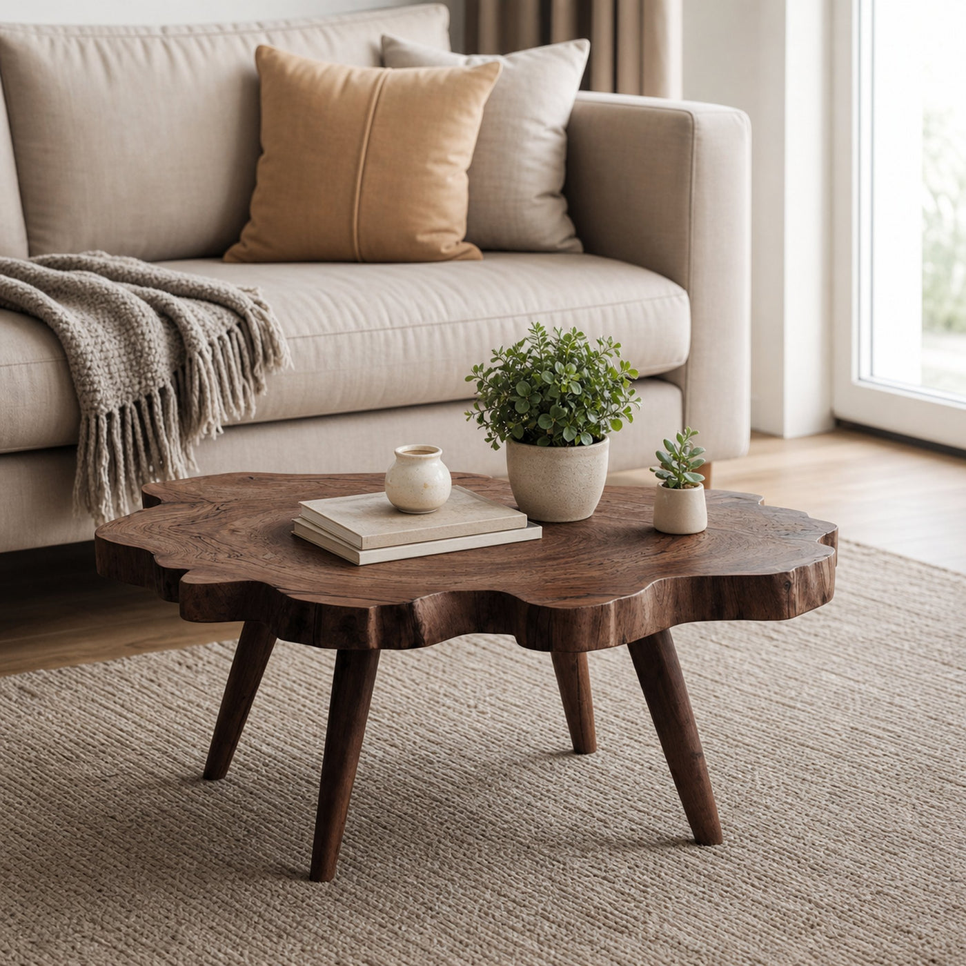 Mid Century Coffee Table For Classic Home Decor - product view 7