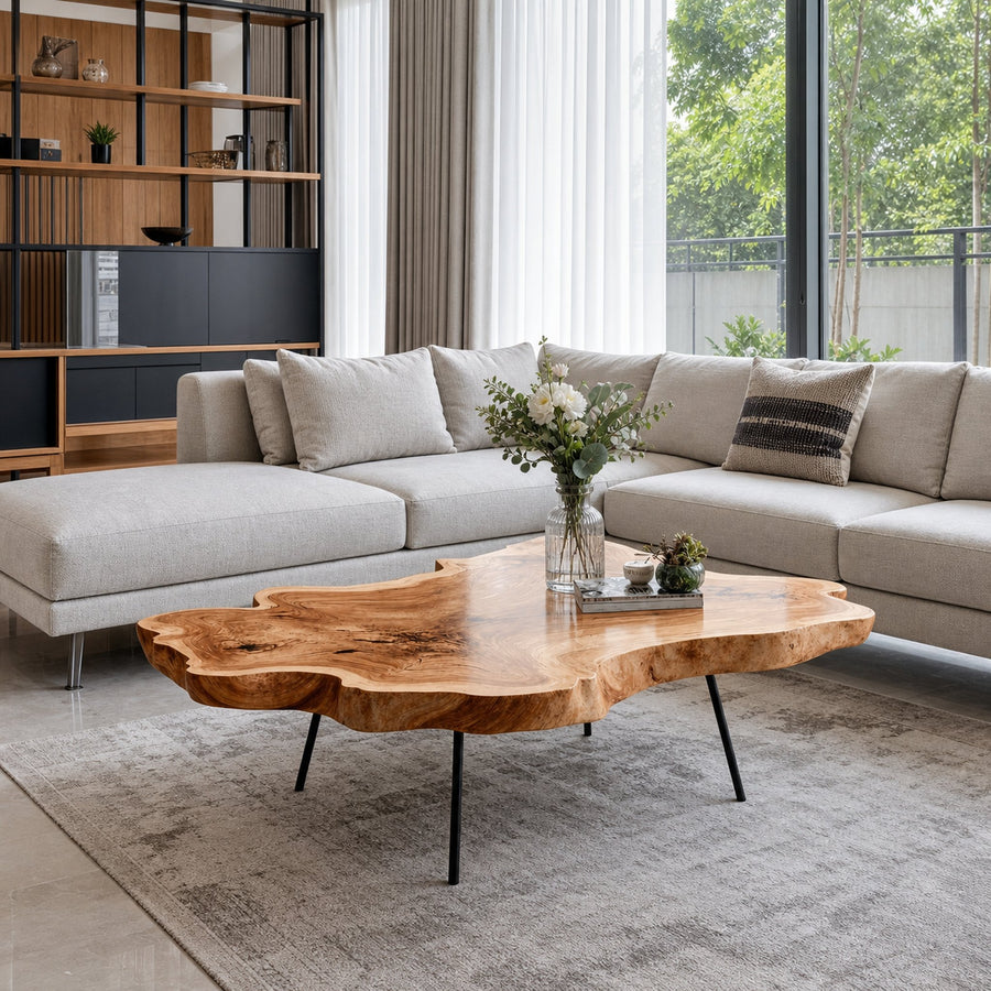Mid Century Coffee Table For Elegant Room Setting