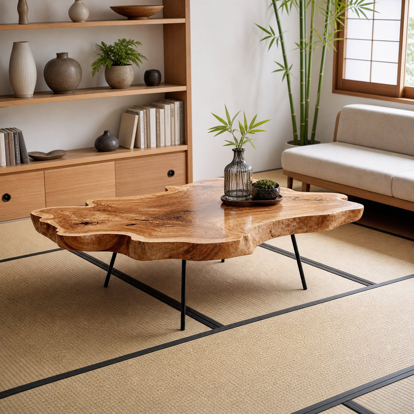 Mid Century Coffee Table For Elegant Room Setting - product view 6