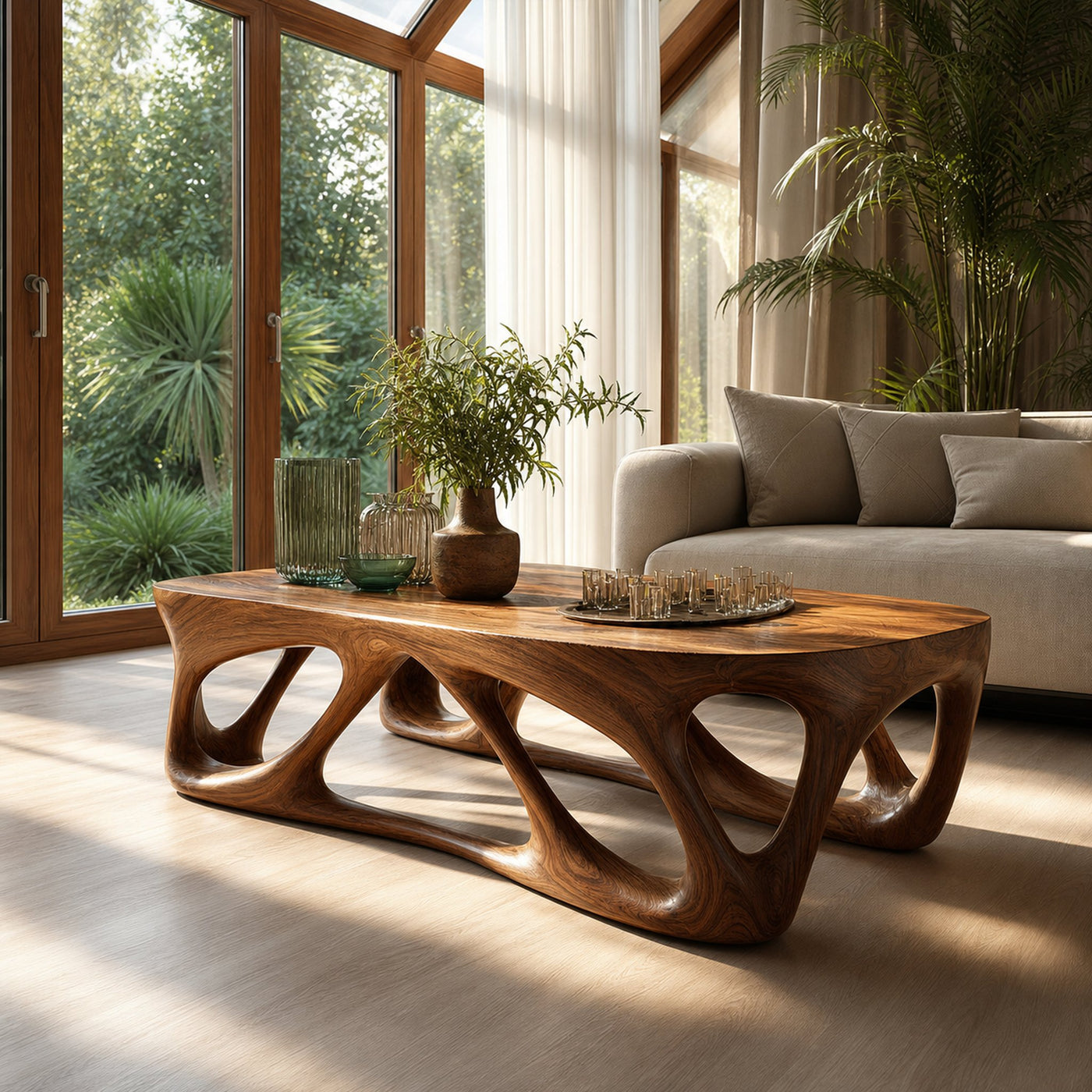 Mid Century Coffee Table Living Room Design