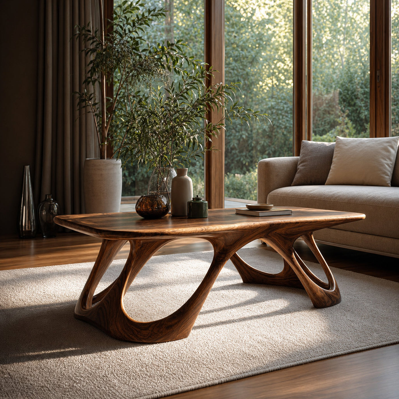 Mid Century Coffee Table Living Room Furniture