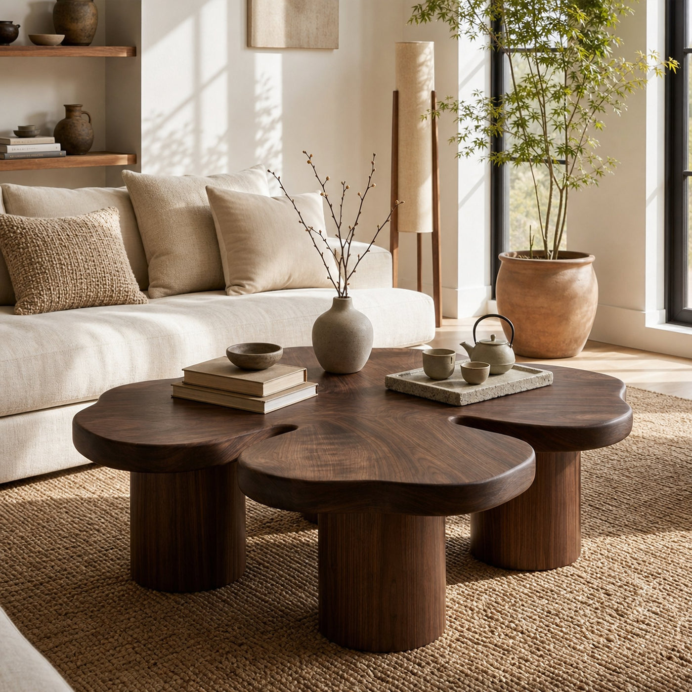 Mid Century Coffee Table Living Room Lounge - product view 6