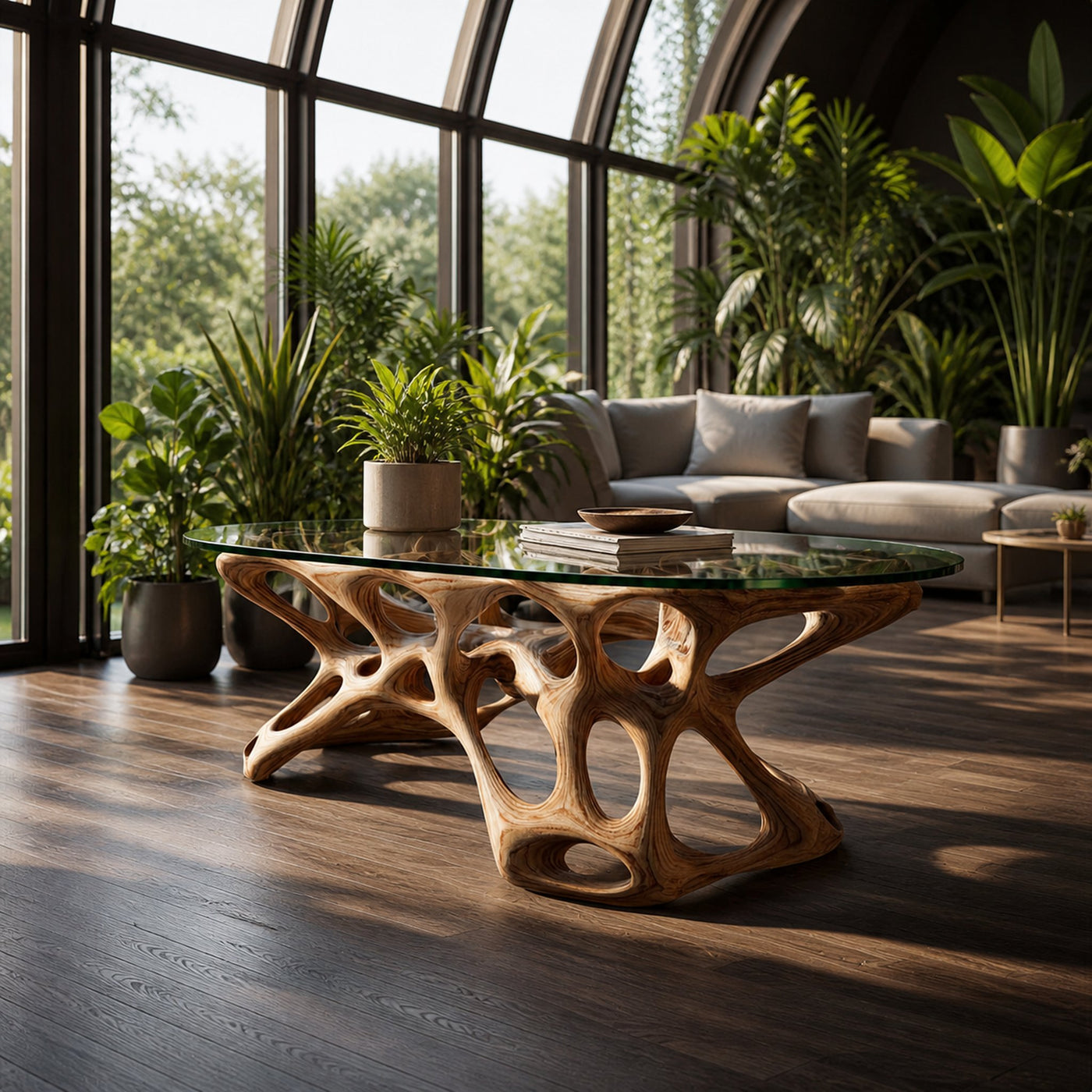 Mid Century Coffee Table Open Living Room
