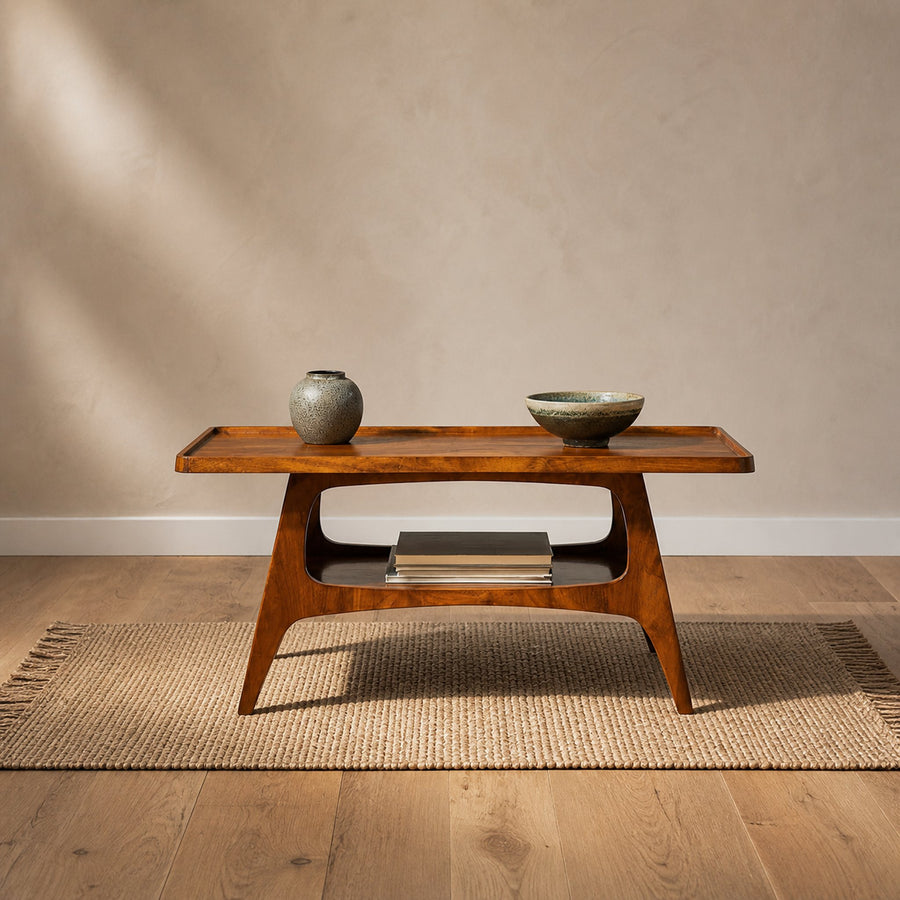 Mid Century Coffee Table Wooden Furniture