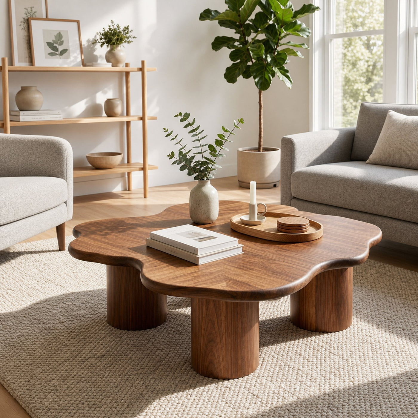 Mid Century Contemporary Coffee Table Lounge
