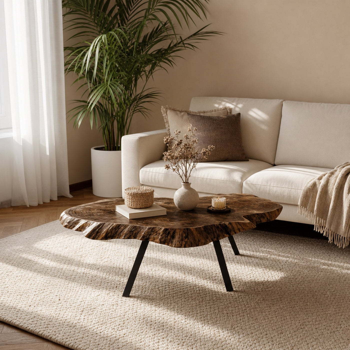 Mid Century Low Table For Minimalist Living Room - product view 7