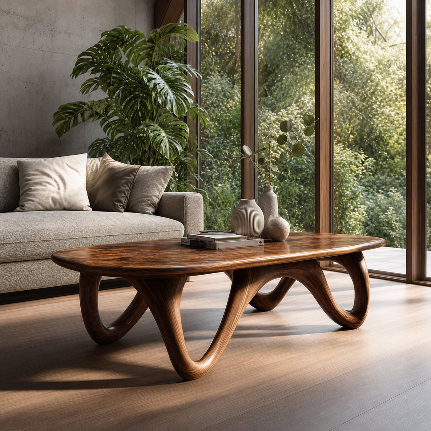 Mid Century Modern Coffee Table Living Room