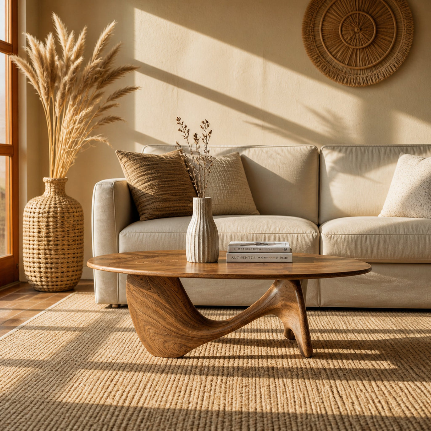 Mid Century Wood Table For Functional Room Decor - product view 5