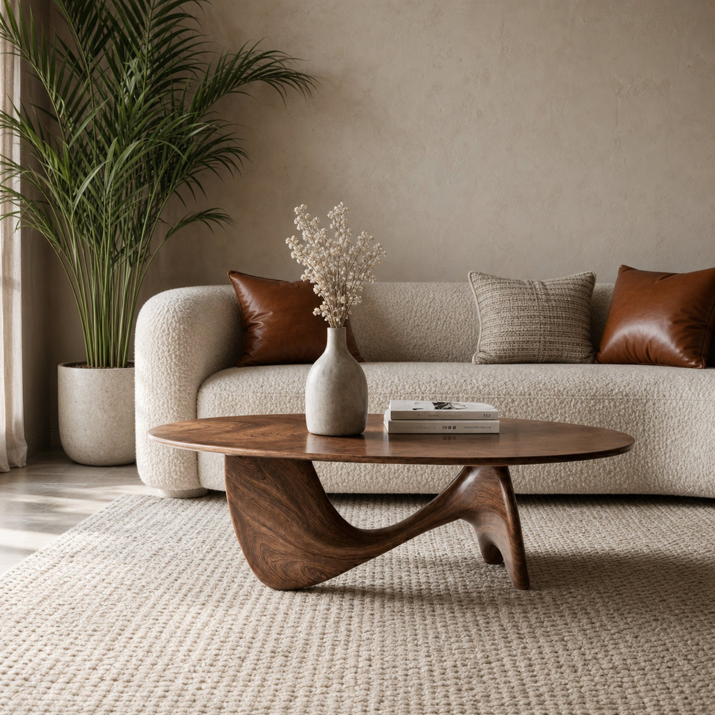 Mid Century Wood Table For Functional Room Decor - product view 6