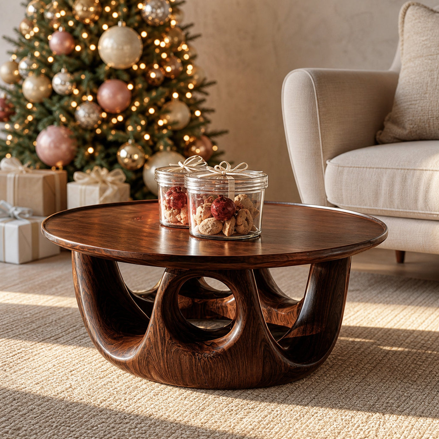 Mid Century Wooden Coffee Table For Stylish Living Room Furniture - product view 7