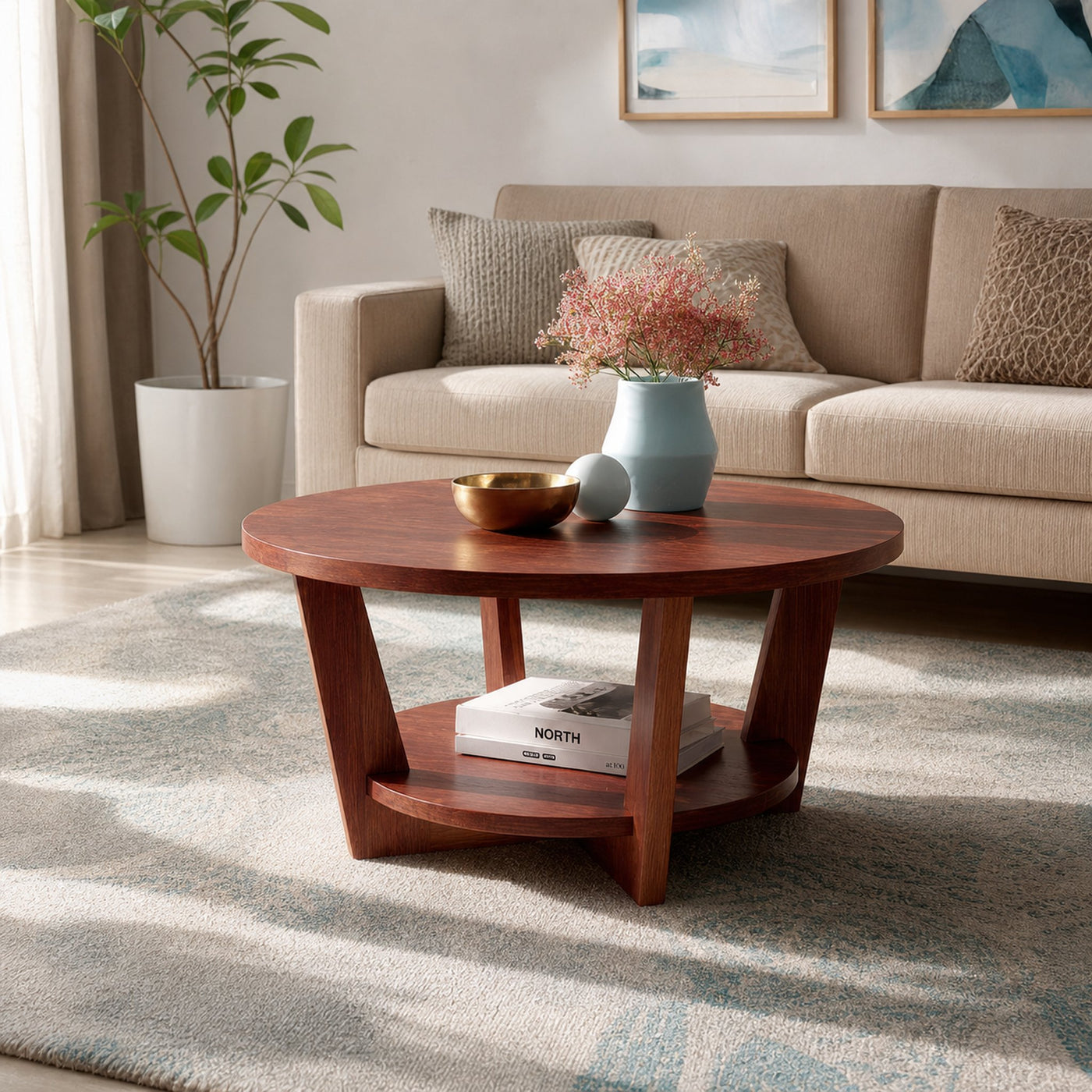 Midcentury Coffee Table Living Room - product view 2
