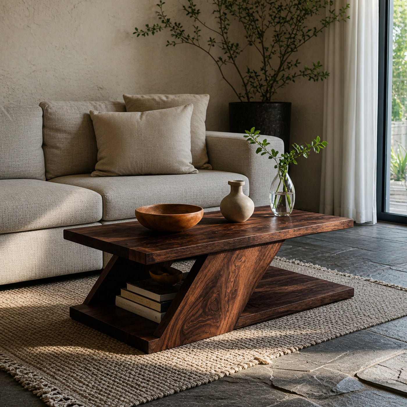Minimalist Center Table For Contemporary Living Room - product view 6