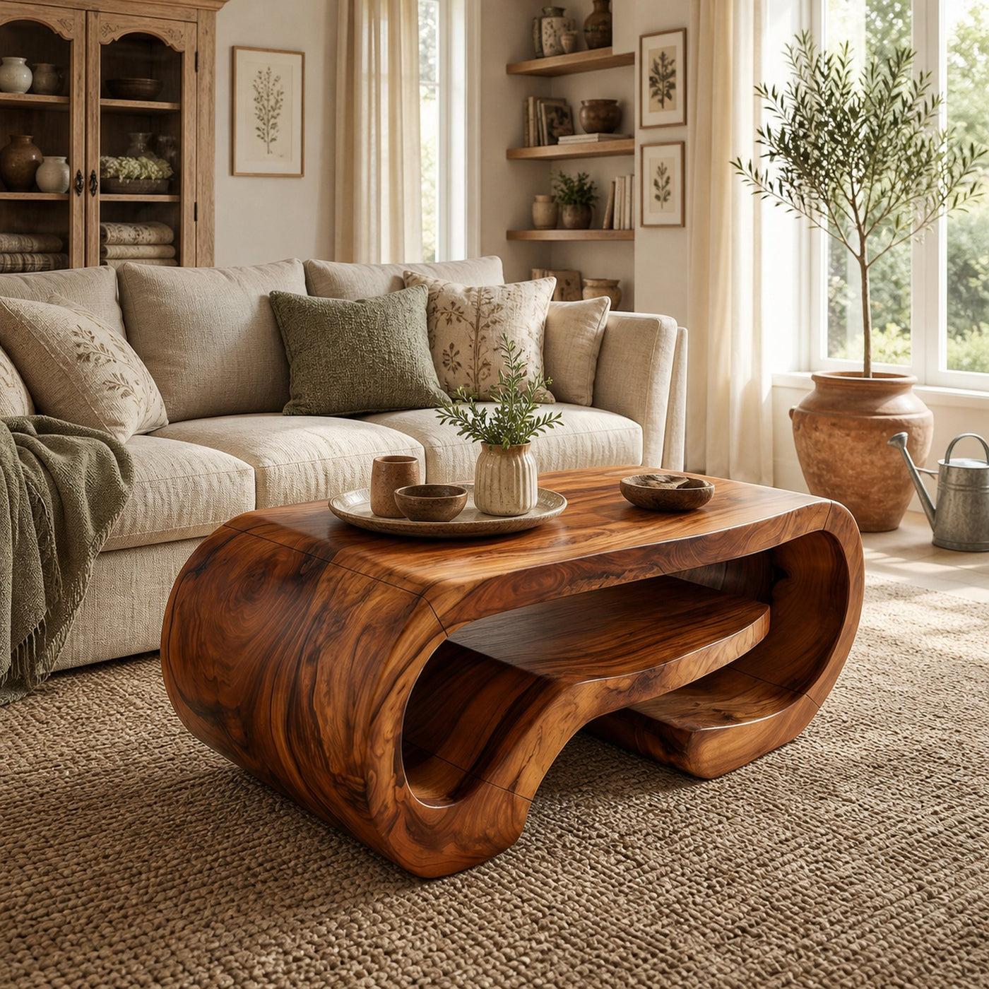 Minimalist Storage Coffee Table For Family Room