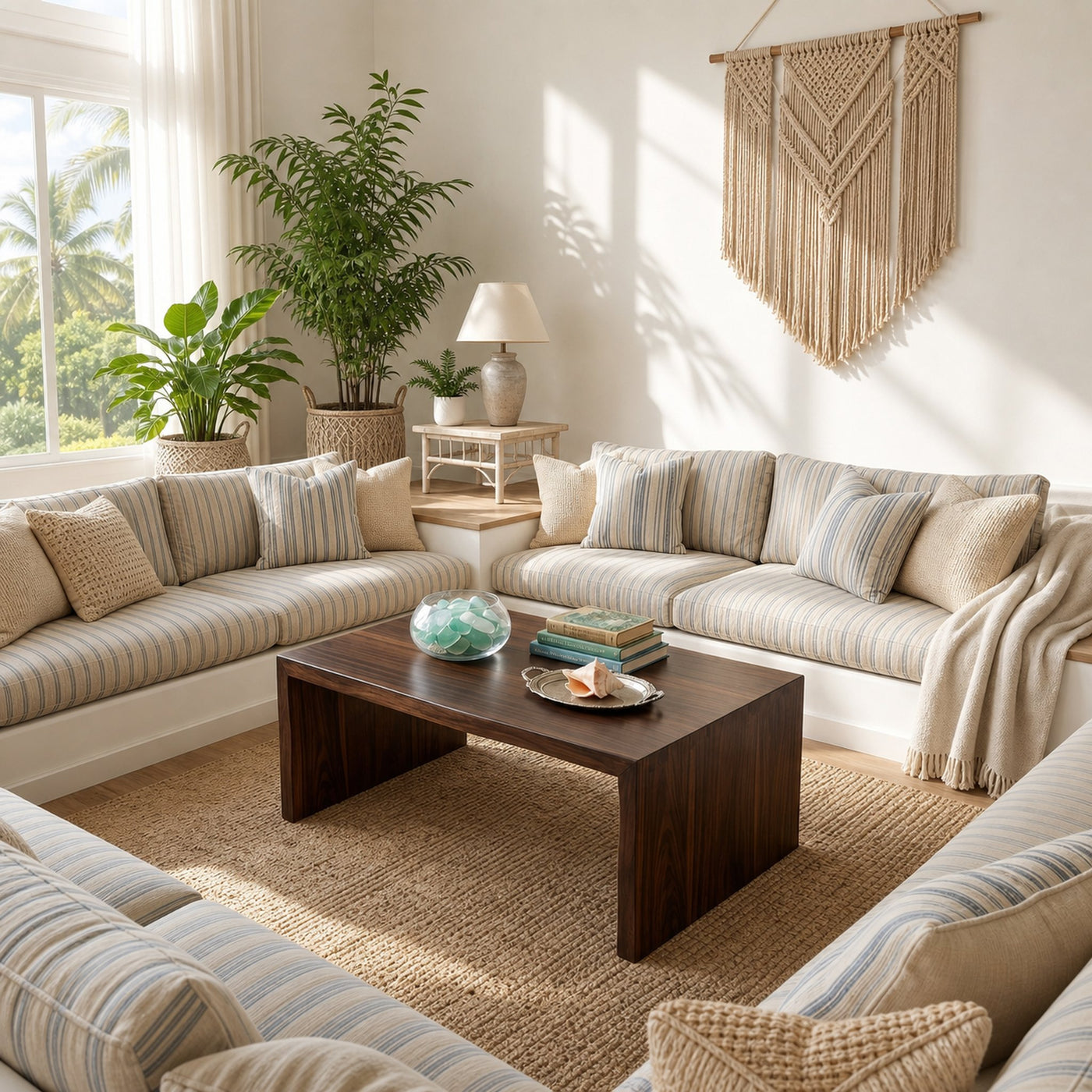 Minimalist Wood Coffee Table For High Ceiling Room - product view 7