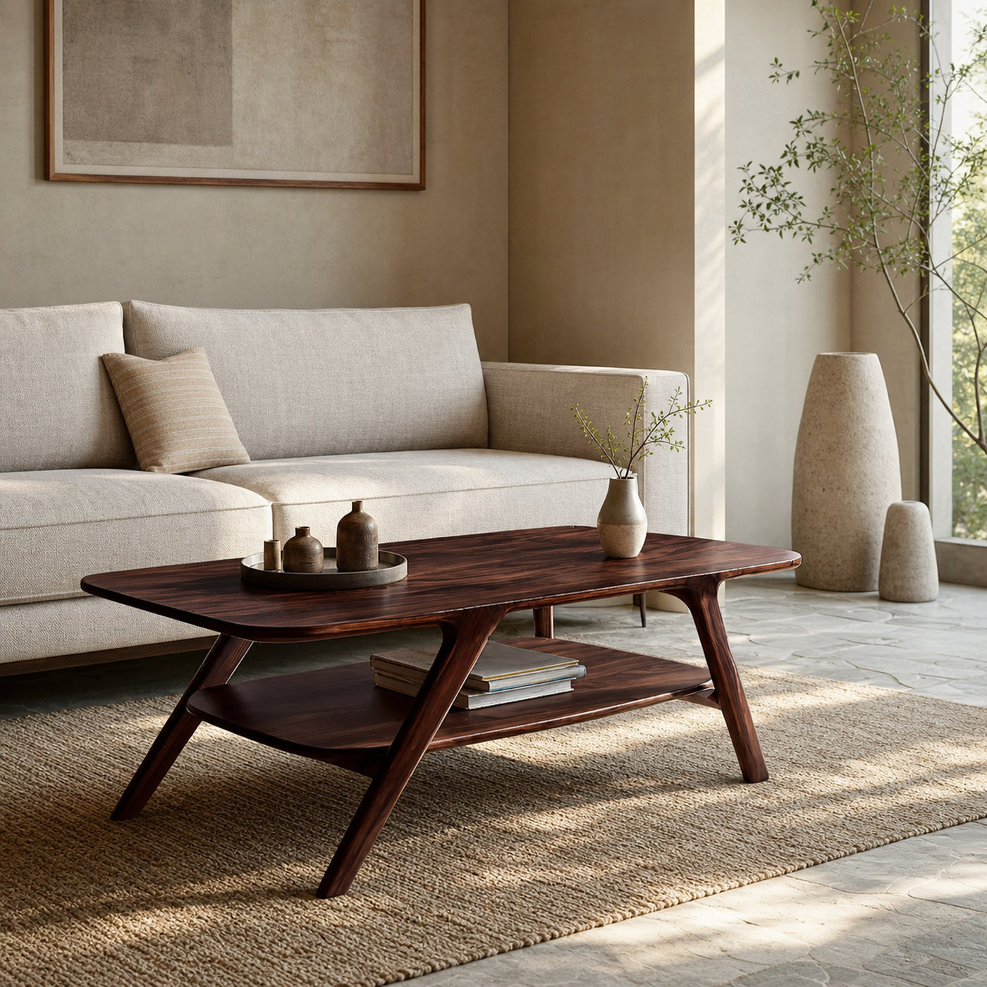 Modern Coffee Table With Storage Functional For Living - product view 7