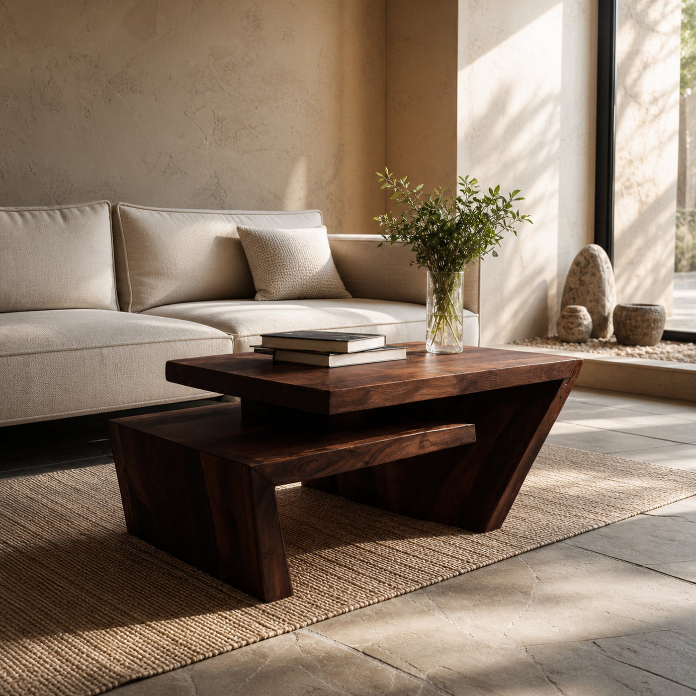 Modern Coffee Table With Unique Design For Living - product view 6
