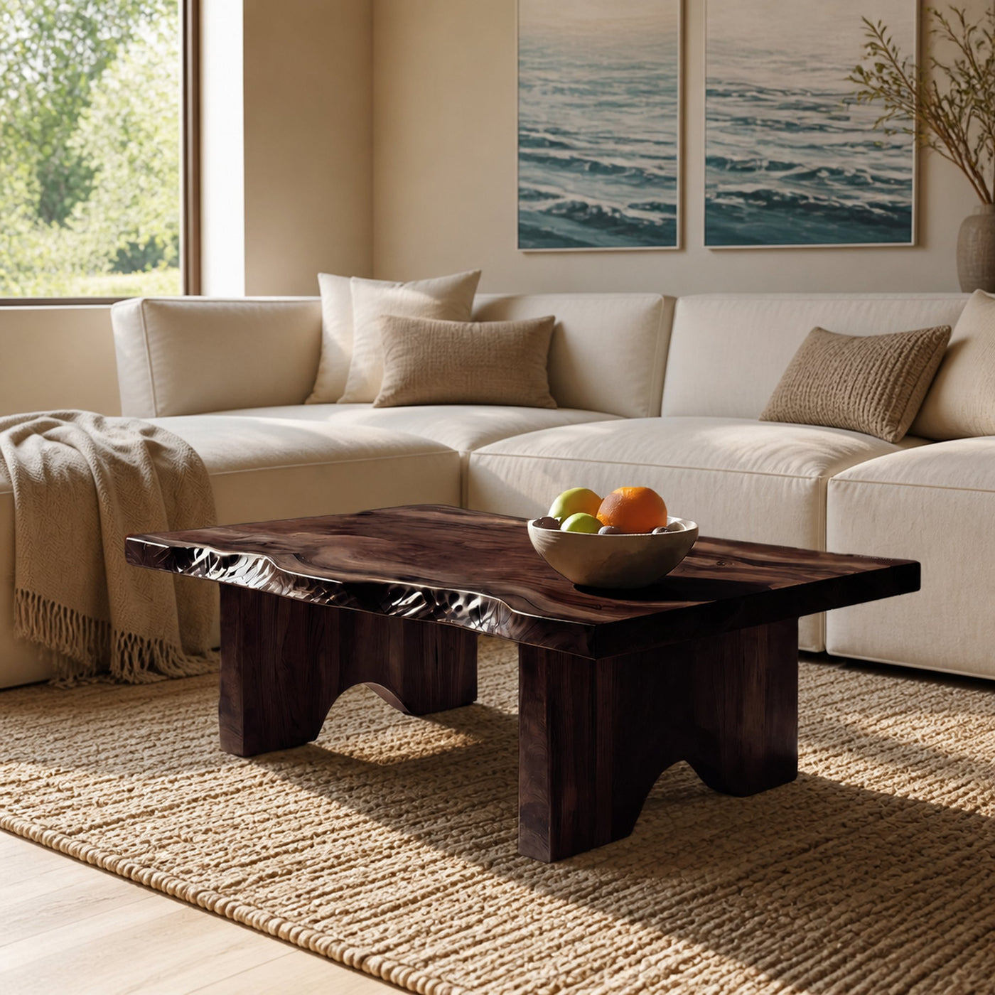 Modern Irregular Abstract Coffee Table For Entryway Decor - product view 7