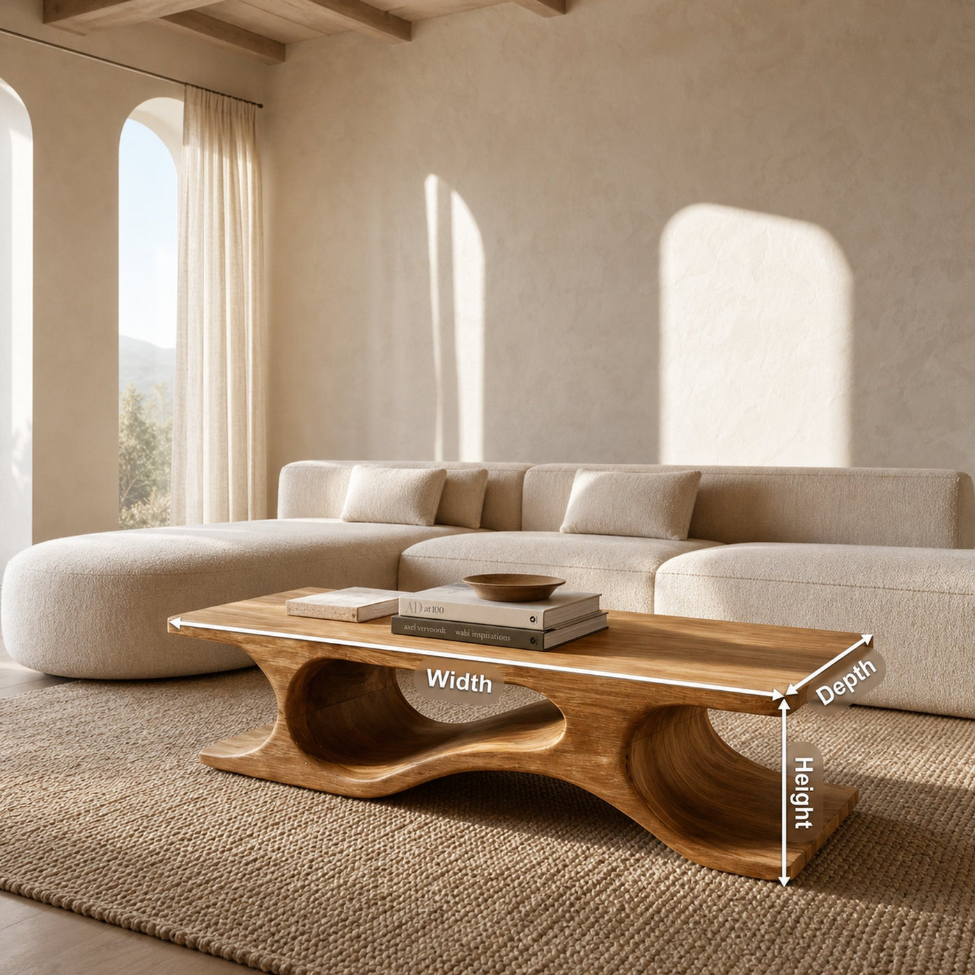 Modern Minimal Coffee Table For Living Room - product view 8