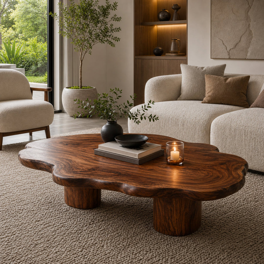 Modern Wooden Coffee Table For Contemporary Interior