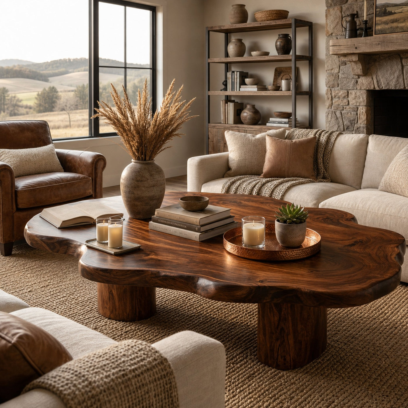 Modern Wooden Coffee Table For Contemporary Interior - product view 6