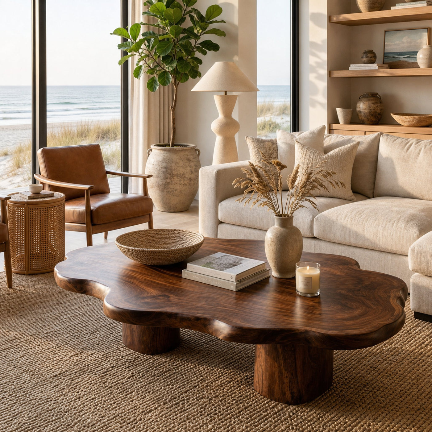 Modern Wooden Coffee Table For Contemporary Interior - product view 7