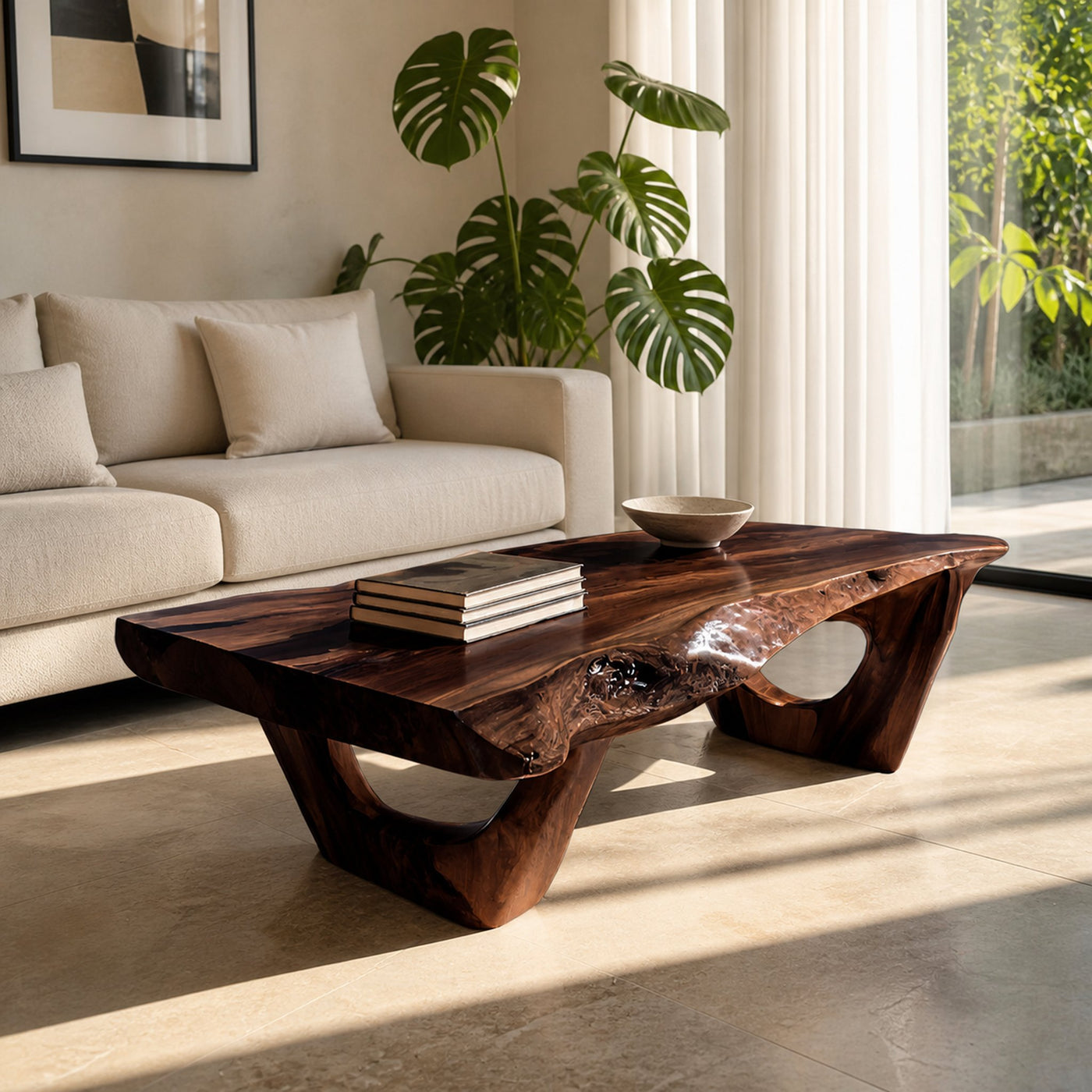 Organic Centerpiece Coffee Table For Home Decor - product view 7
