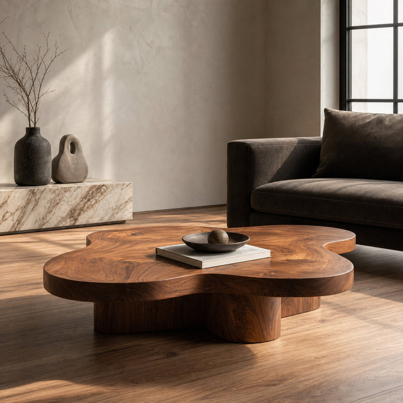 Organic Coffee Table With Unique Cloud-shapes For Living Room - product view 6