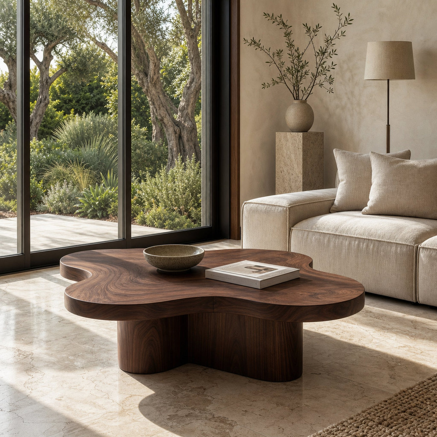 Organic Coffee Table With Unique Cloud-shapes For Living Room - product view 7
