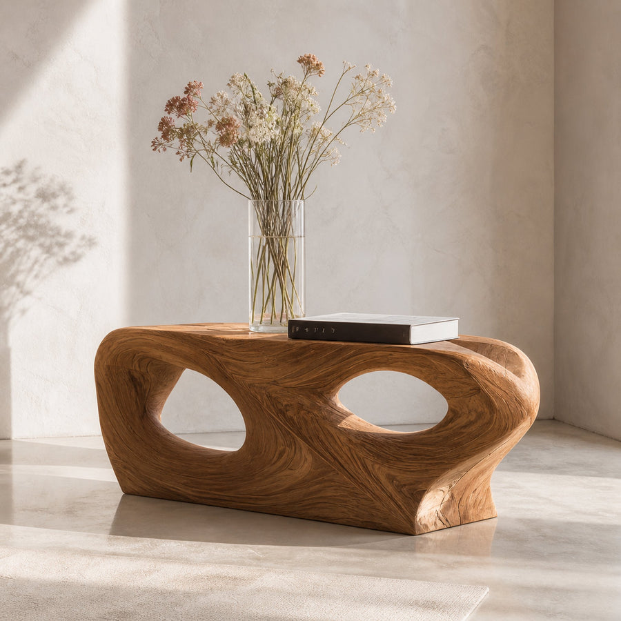 Organic Modern Coffee Table For Living Room Interiors