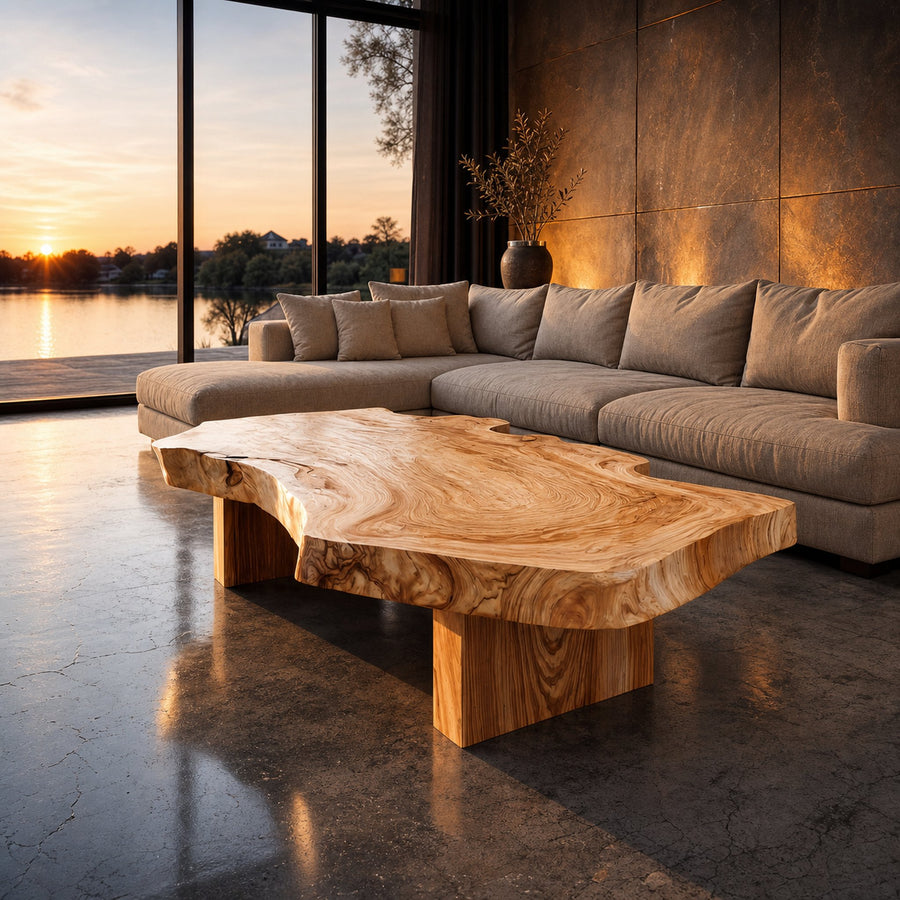Rustic Art Coffee Table Living Room Or Studio Room