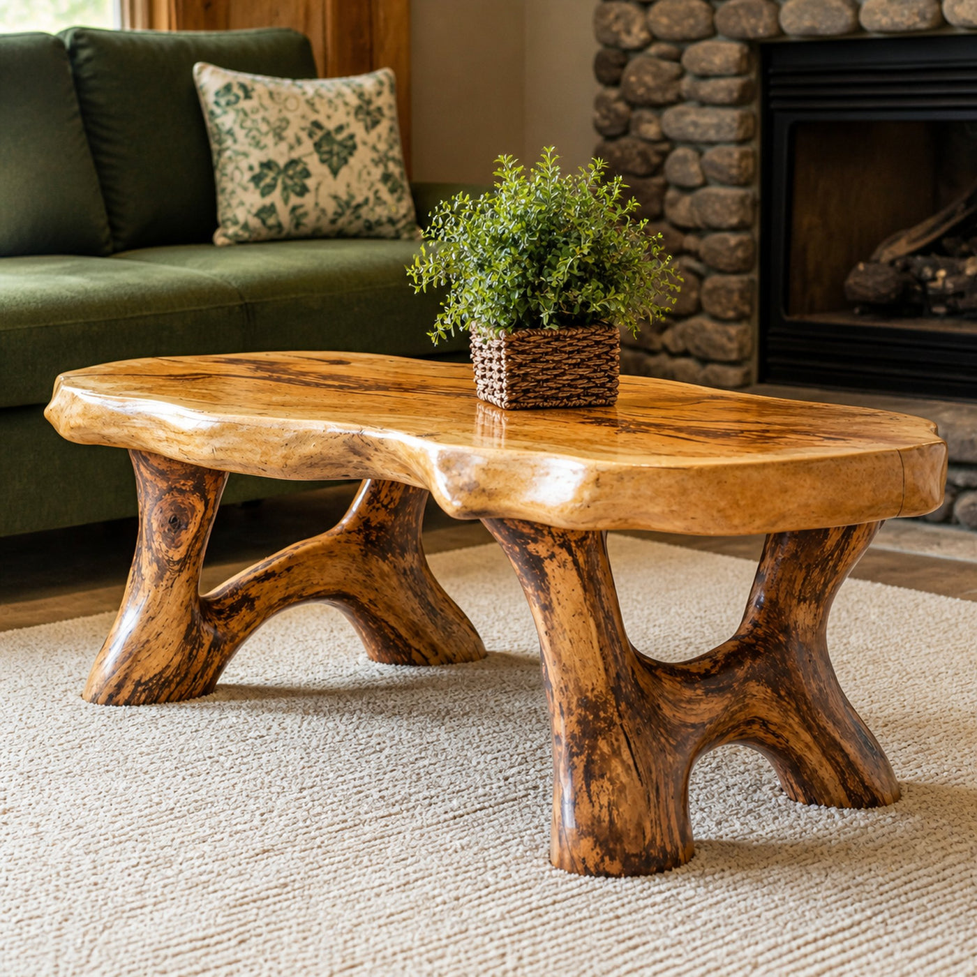 Rustic Coffee Table For Living Room
