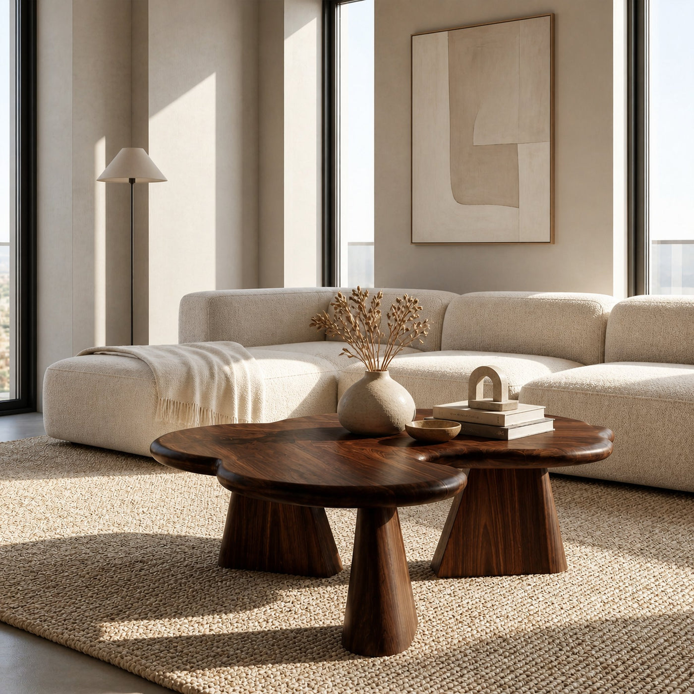 Rustic Coffee Table Living Room Bedroom - product view 6
