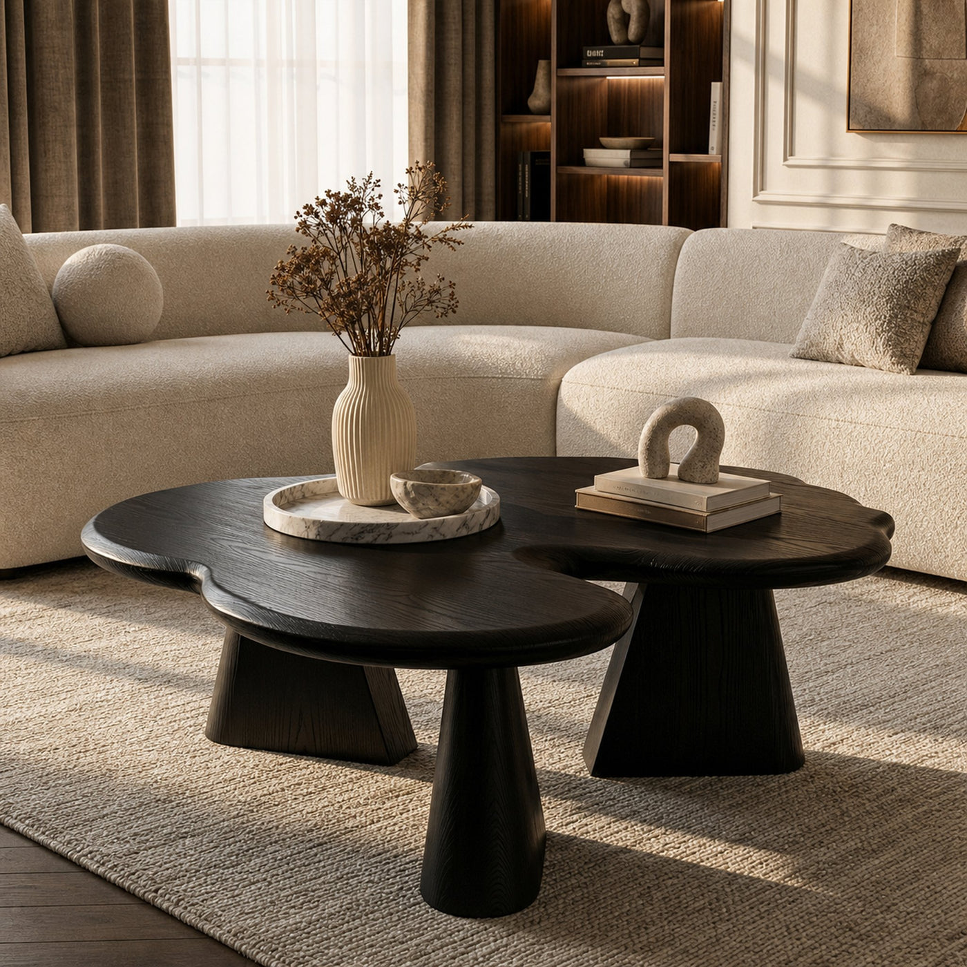 Rustic Coffee Table Living Room Bedroom - product view 7