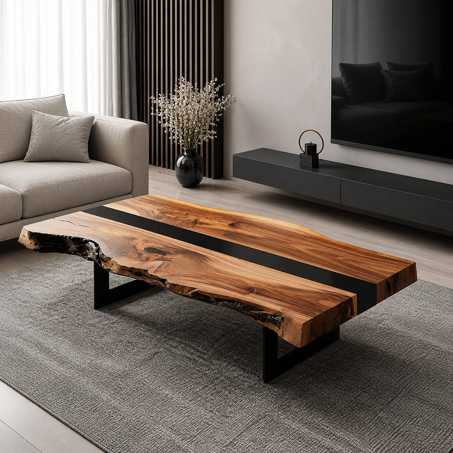 Rustic Coffee Table Living Space