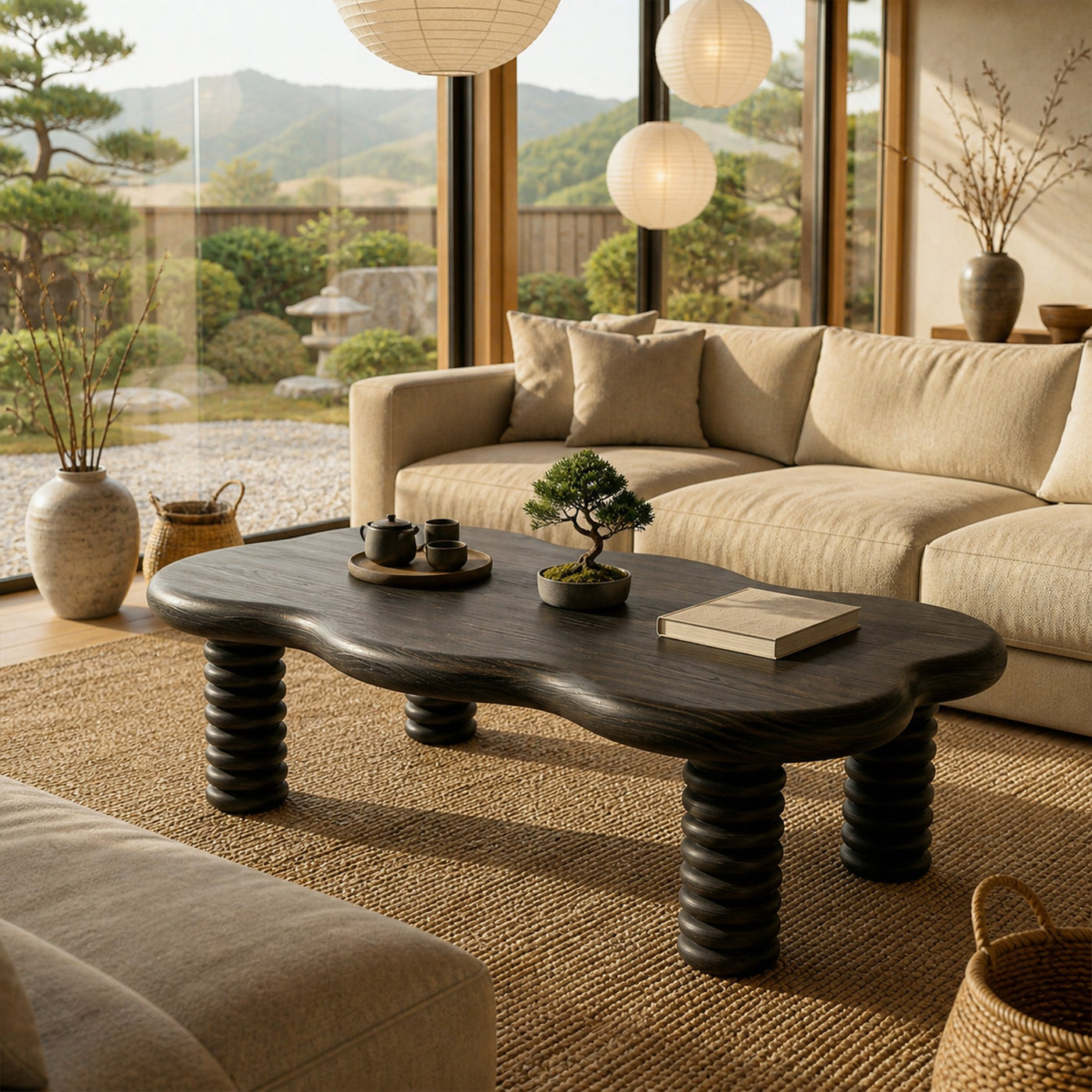 Rustic Modern Coffee Table Living Room - product view 7
