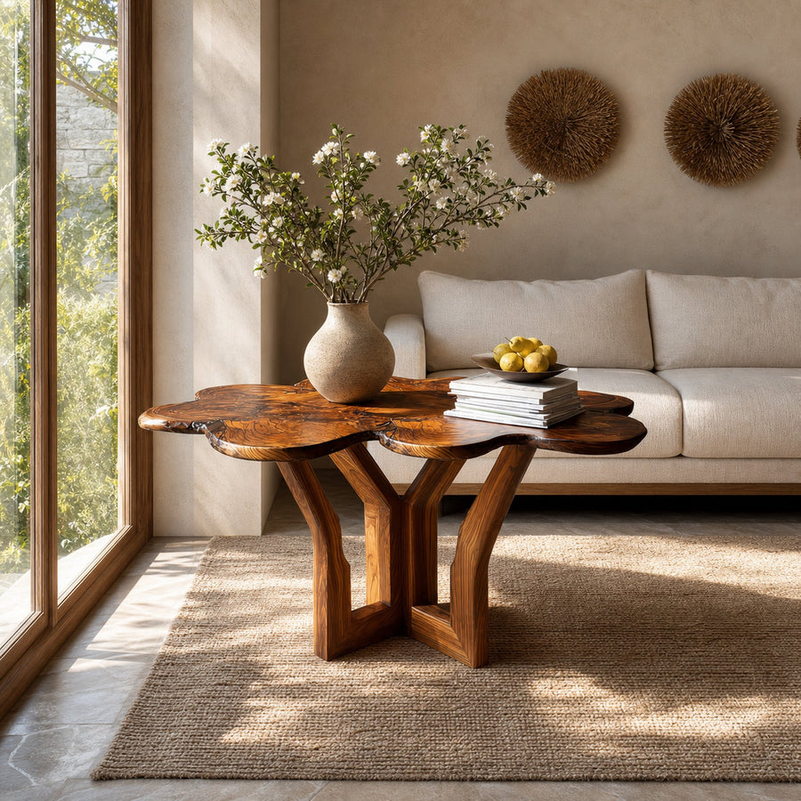 Rustic Modern Coffee Table Living Room