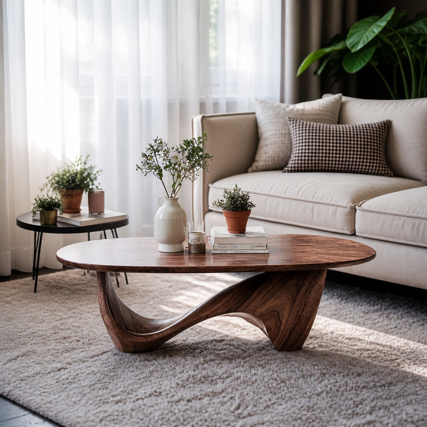 Rustic Solid Wood Table For Cozy Room Setup - product view 7