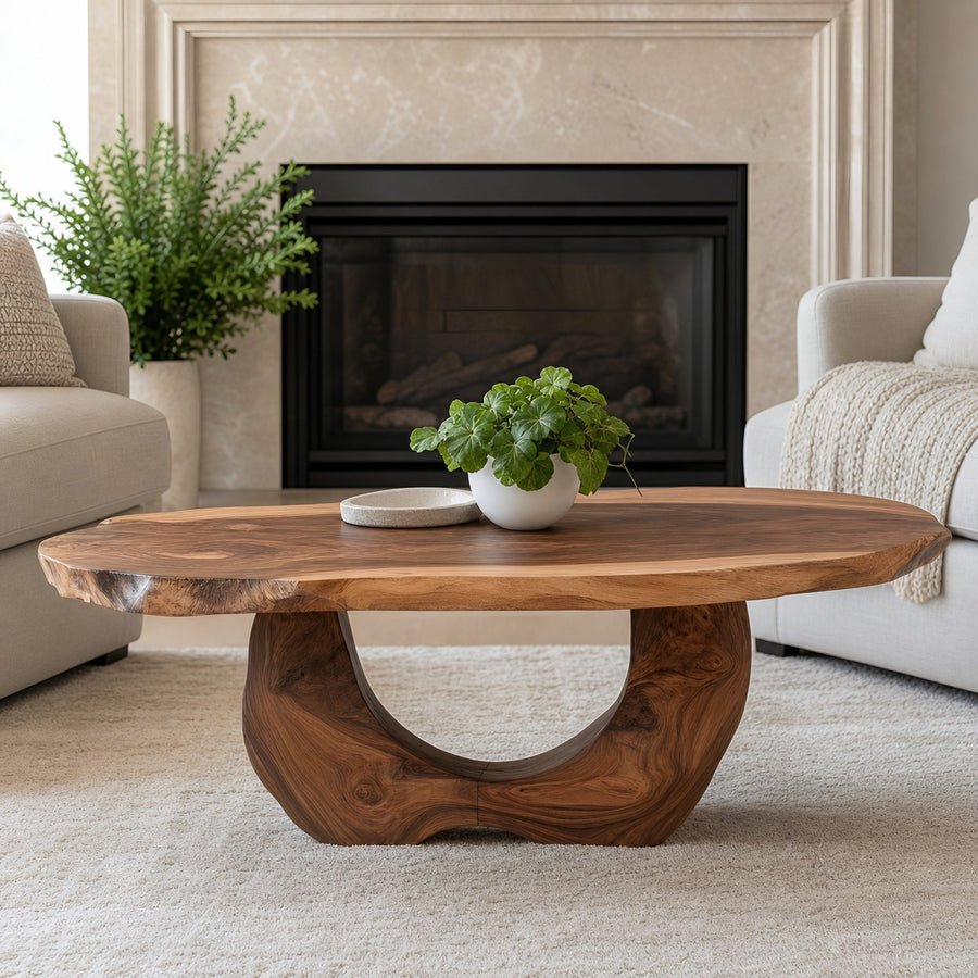 Rustic Vintage Coffee Table To Warm Up Your Cozy Living Room