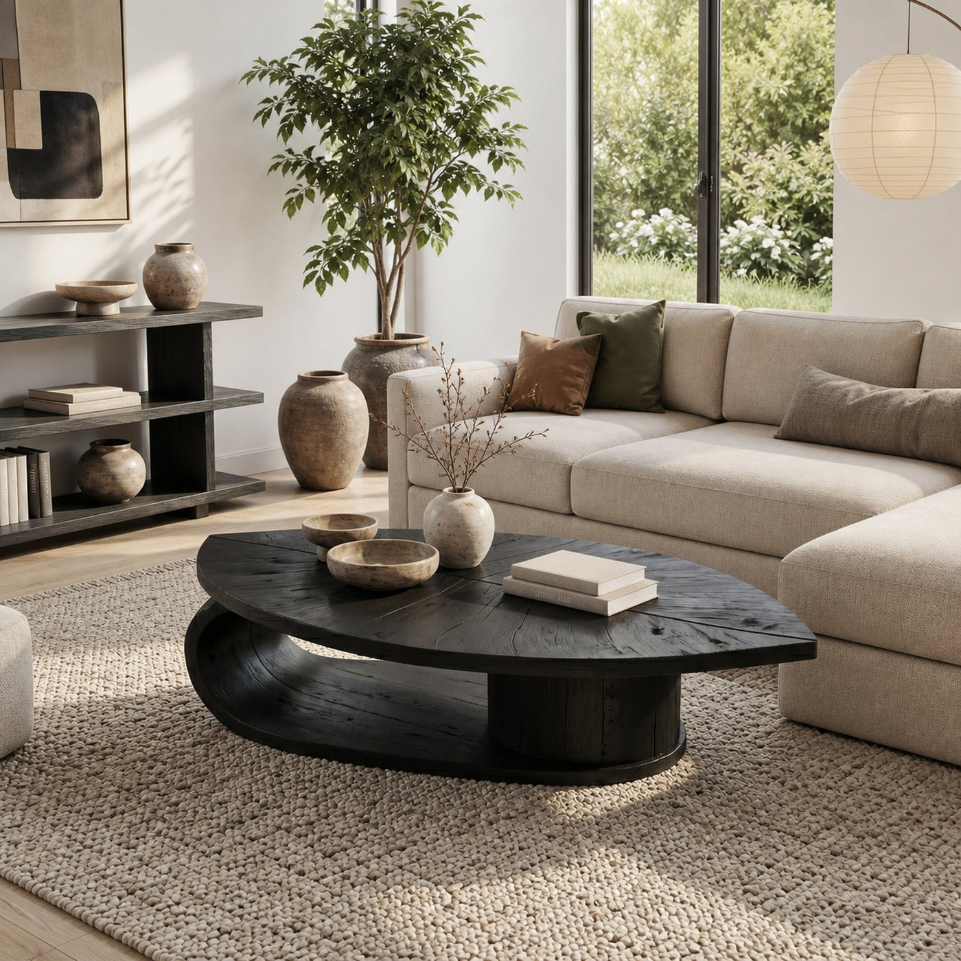 Scandinavian Solid Wood Coffee Table For Living Room - product view 4