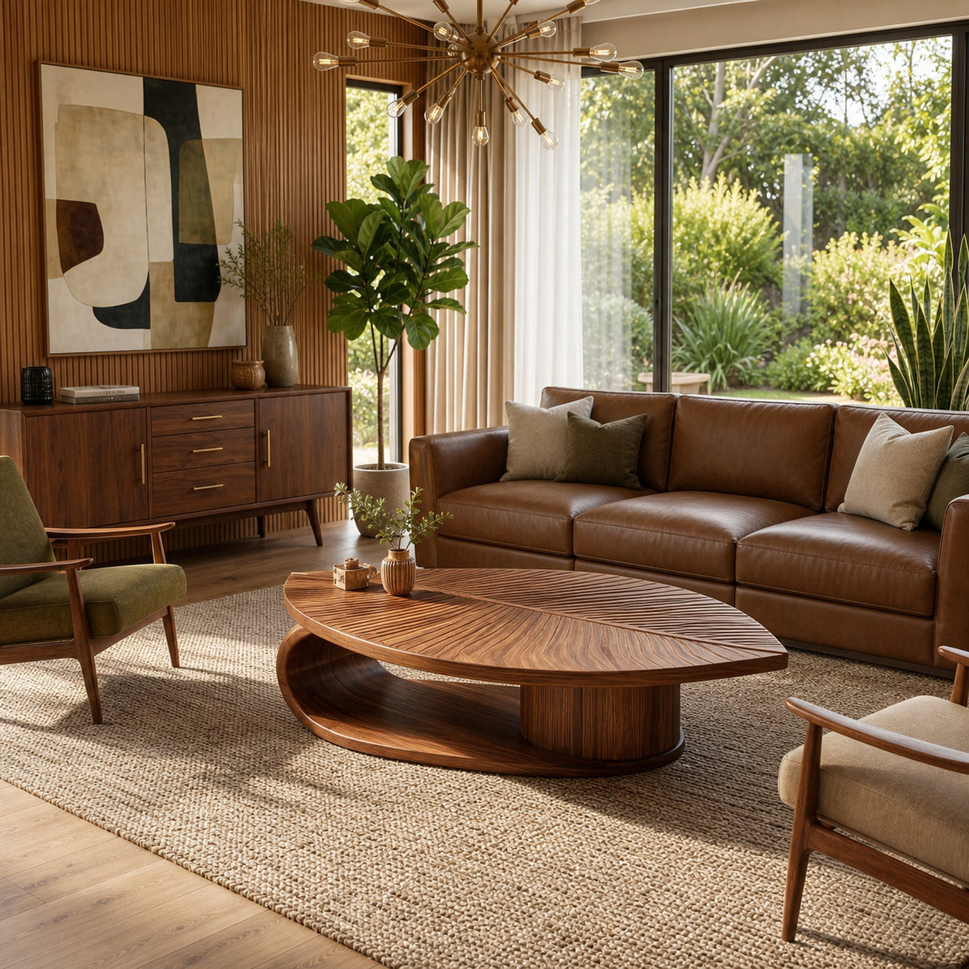 Scandinavian Solid Wood Coffee Table For Living Room - product view 6